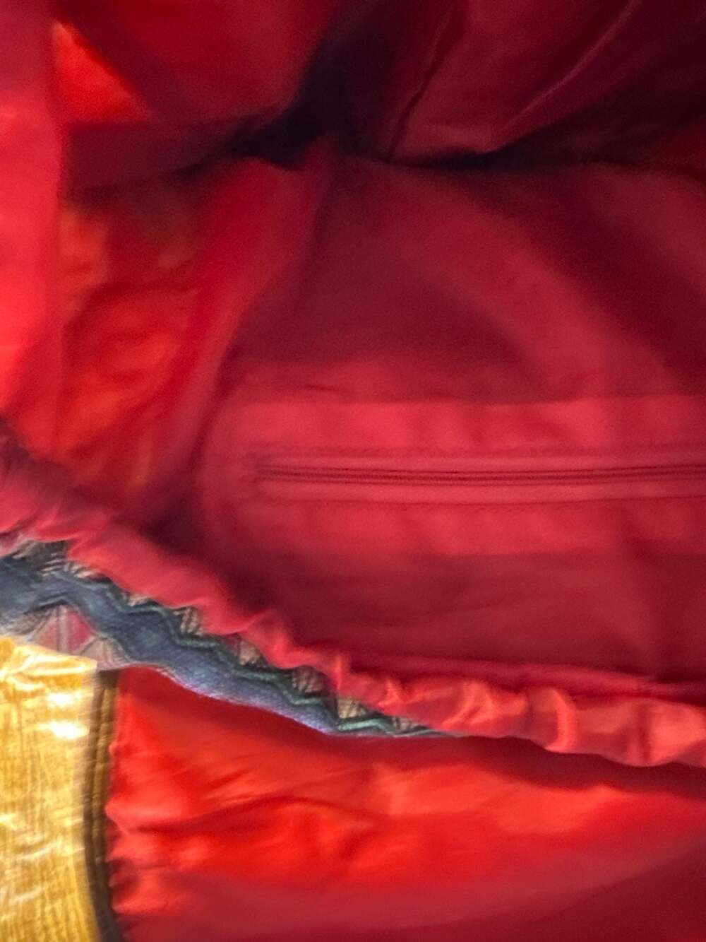 Mudd Boho Aztec Pattern Canvas Rucksack Backpack - image 3